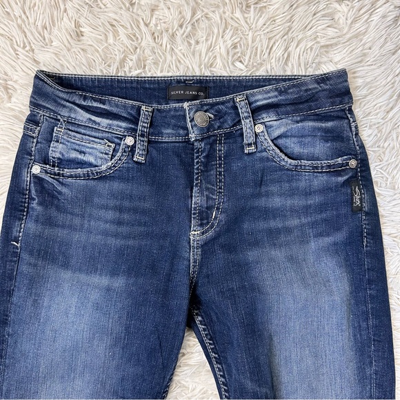 ◾️Silver Jeans Avery Skinny Crop Capri - Picture 3 of 8